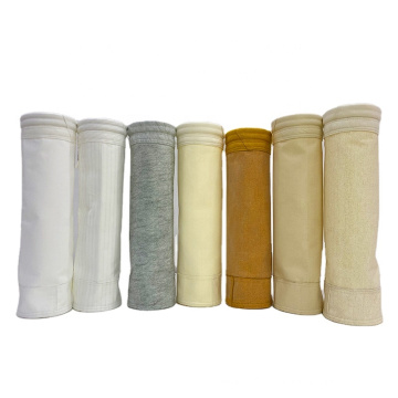 Filter nomix aramid  polyester antistatic powder filter bag silo bag filter bag sleeves for dust collector baghouse